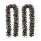 Glitzhome® 9ft. LED Glittered Pinecone Christmas Garlands, 2ct.
